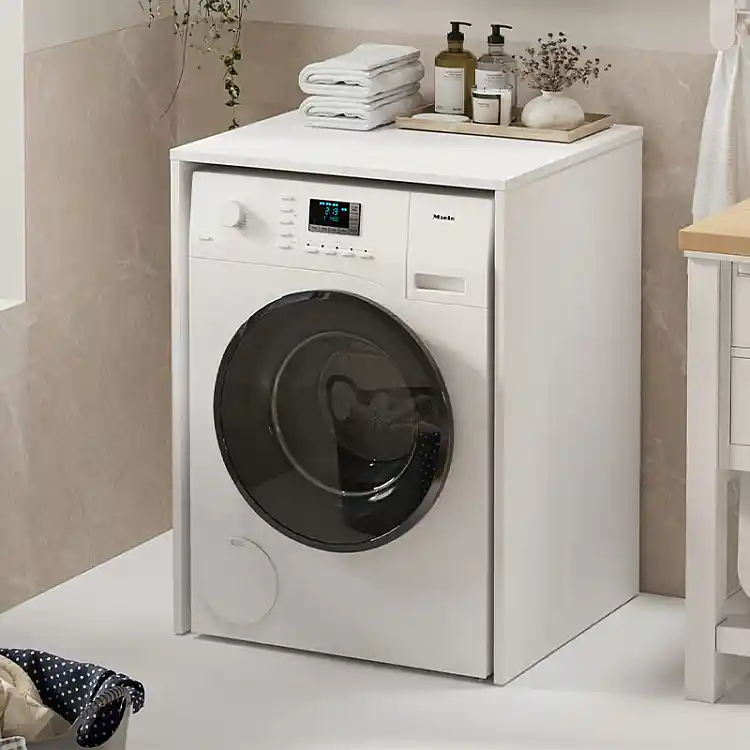 Έπιπλο πλυντηρίου Pinar Megapap χρώμα λευκό 65,5x60x88,6εκ. | GP041-0132,1