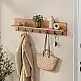 Κρεμάστρα τοίχου Kery Megapap χρώμα pine oak 91x11x20εκ. | GP041-0133,1