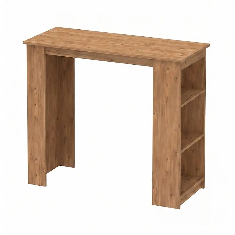 Τραπέζι μπαρ Toska Megapap χρώμα pine oak 120x50x103,6εκ. | GP041-0137,1