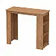 Τραπέζι μπαρ Toska Megapap χρώμα pine oak 120x50x103,6εκ. | GP041-0137,1