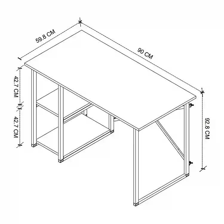 Έπιπλο πλυντηρίου Verno Megapap χρώμα pine oak 90x59,8x92,8εκ. | GP041-0138,1