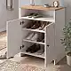 Παπουτσοθήκη - Ντουλάπι Efsun Megapap χρώμα λευκό - sapphire oak 62x35x86εκ. | GP041-0140,1