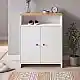Παπουτσοθήκη - Ντουλάπι Efsun Megapap χρώμα λευκό - sapphire oak 62x35x86εκ. | GP041-0140,1