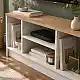 Έπιπλο τηλεόρασης Bahama Megapap χρώμα λευκό - sapphire oak 120x35x46,5εκ. | GP041-0142,1