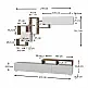 Σύνθεση τηλεόρασης Stamatia Megapap χρώμα λευκό - καρυδί 210x36,8x46,8εκ. - GP042-0004,2 Σύνθεση τηλεόρασης Stamatia Megapap χρώμα λευκό - καρυδί 210x36,8x46,8εκ. - GP042-0004,2