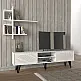 Σύνθεση τηλεόρασης Salerno Megapap χρώμα λευκό 180x35x51εκ. Σύνθεση τηλεόρασης Salerno Megapap χρώμα λευκό 180x35x51εκ.