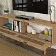 Έπιπλο τηλεόρασης Sirona Megapap χρώμα sapphire oak 140x30x55εκ. - GP042-0022,1