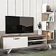 Έπιπλο τηλεόρασης Ceren Megapap χρώμα λευκό - cordoba 149,5x31x131,6εκ. Έπιπλο τηλεόρασης Ceren Megapap χρώμα λευκό - cordoba 149,5x31x131,6εκ.