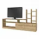 Σύνθεση τηλεόρασης Pesaro Megapap χρώμα sepet oak 165x25x91,3εκ. - GP042-0030,2 Σύνθεση τηλεόρασης Pesaro Megapap χρώμα sepet oak 165x25x91,3εκ. - GP042-0030,2