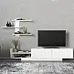 Σύνθεση τηλεόρασης Egemen Megapap χρώμα λευκό 180x32x40εκ. | GP042-0034,1