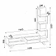 Έπιπλο τηλεόρασης Granada Megapap χρώμα λευκό - cordoba 149,5x29,5x120εκ. - GP042-0043,1 Έπιπλο τηλεόρασης Granada Megapap χρώμα λευκό - cordoba 149,5x29,5x120εκ. - GP042-0043,1