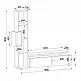 Σύνθεση τηλεόρασης Tulip Megapap χρώμα λευκό 160x29,5x160εκ. - GP042-0046,1 Σύνθεση τηλεόρασης Tulip Megapap χρώμα λευκό 160x29,5x160εκ. - GP042-0046,1