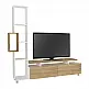 Σύνθεση τηλεόρασης Tulip Megapap χρώμα λευκό - sepet oak 160x29,5x160εκ. - GP042-0046,3 Σύνθεση τηλεόρασης Tulip Megapap χρώμα λευκό - sepet oak 160x29,5x160εκ. - GP042-0046,3