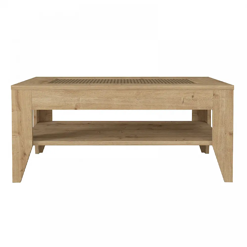 Τραπεζάκι σαλονιού Madura Megapap χρώμα sapphire oak 90x60x40εκ. | GP042-0077,1