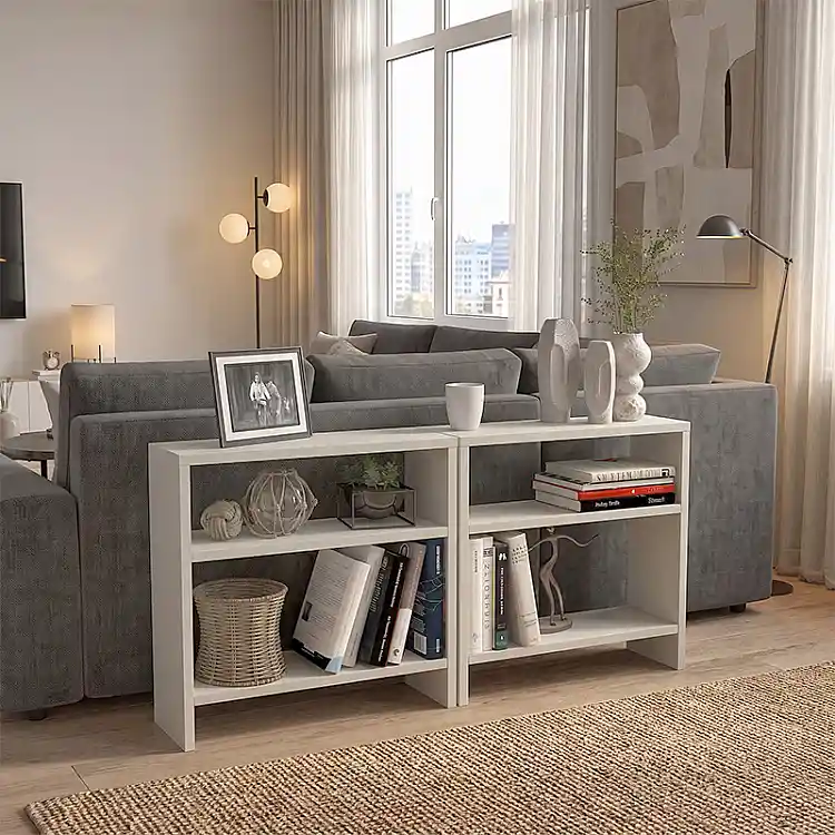 Τραπεζάκι βοηθητικό Silvanus Megapap χρώμα sandstone 51x17,5x49εκ. | GP042-0095,6