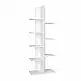 Βιβλιοθήκη Tree Megapap χρώμα λευκό 45x21,4x121,8εκ. | GP042-0102,1