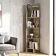 Βιβλιοθήκη Perla Megapap χρώμα sepet oak 48x22x170εκ. | GP042-0103,2