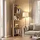 Βιβλιοθήκη Perla Megapap χρώμα sepet oak 48x22x170εκ. | GP042-0103,2