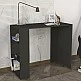 Γραφείο εργασίας Netenia Megapap χρώμα ανθρακί 90x40x74εκ. Γραφείο εργασίας Netenia Megapap χρώμα ανθρακί 90x40x74εκ.