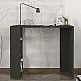 Γραφείο εργασίας Netenia Megapap χρώμα ανθρακί 90x40x74εκ. Γραφείο εργασίας Netenia Megapap χρώμα ανθρακί 90x40x74εκ.