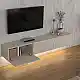 Έπιπλο τηλεόρασης επιτοίχιο Damla Megapap με LED χρώμα sandstone 180x29,5x29,5εκ. | GP042-0169,11