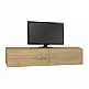 Έπιπλο τηλεόρασης επιτοίχιο Aristo Megapap με LED χρώμα sapphire oak 135x31,6x25εκ. Έπιπλο τηλεόρασης επιτοίχιο Aristo Megapap με LED χρώμα sapphire oak 135x31,6x25εκ.