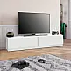 Έπιπλο τηλεόρασης Ahenk Megapap χρώμα λευκό 160x31,3x32,9εκ. Έπιπλο τηλεόρασης Ahenk Megapap χρώμα λευκό 160x31,3x32,9εκ.