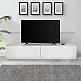 Έπιπλο τηλεόρασης Ahenk Megapap χρώμα λευκό 160x31,3x32,9εκ. Έπιπλο τηλεόρασης Ahenk Megapap χρώμα λευκό 160x31,3x32,9εκ.