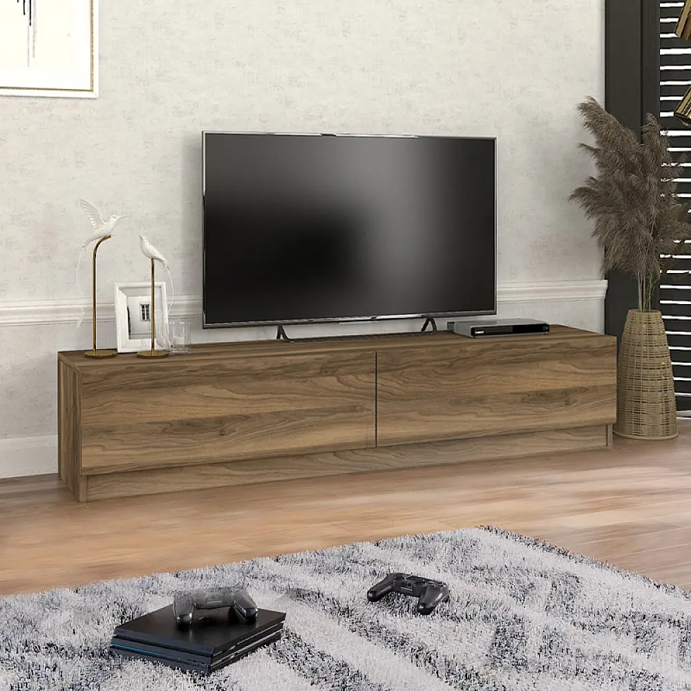 Έπιπλο τηλεόρασης Ahenk Megapap χρώμα καρυδί 160x31,3x32,9εκ. - GP042-0175,2