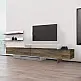 Έπιπλο τηλεόρασης Nirvana Megapap χρώμα καρυδί - λευκό 180x31,3x41,7εκ. - GP042-0179,1