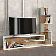 Έπιπλο τηλεόρασης Metehan Megapap χρώμα λευκό - sapphire oak 149,5x29,5x120εκ. - GP042-0183,1 Έπιπλο τηλεόρασης Metehan Megapap χρώμα λευκό - sapphire oak 149,5x29,5x120εκ. - GP042-0183,1