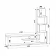 Έπιπλο τηλεόρασης Metehan Megapap χρώμα λευκό - sapphire oak 149,5x29,5x120εκ. - GP042-0183,1 Έπιπλο τηλεόρασης Metehan Megapap χρώμα λευκό - sapphire oak 149,5x29,5x120εκ. - GP042-0183,1