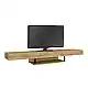 Έπιπλο τηλεόρασης επιτοίχιο Albares Megapap με LED χρώμα sapphire oak 150x29,6x22εκ. | GP042-0186,1