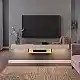 Έπιπλο τηλεόρασης επιτοίχιο Albares Megapap με LED χρώμα sandstone 150x29,6x22εκ. | GP042-0186,7