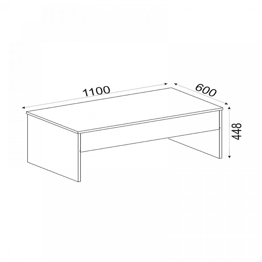 Τραπεζάκι σαλονιού Devon Megapap με σερβιτόρο χρώμα sapphire oak 110x60x44,8εκ. Τραπεζάκι σαλονιού Devon Megapap με σερβιτόρο χρώμα sapphire oak 110x60x44,8εκ.