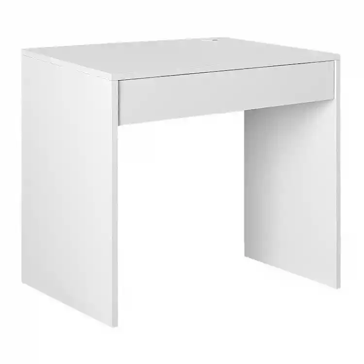 Γραφείο εργασίας Mida Megapap χρώμα λευκό 72x60x73,8εκ. | GP042-0205,1