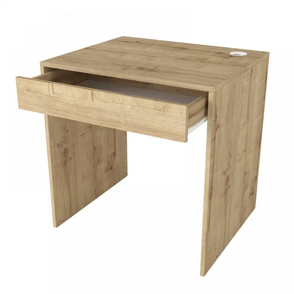 Γραφείο εργασίας Mida Megapap χρώμα sapphire oak 72x60x73,8εκ. | GP042-0205,2