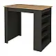 Τραπέζι μπαρ Monaco Megapap χρώμα ανθρακί - sapphire oak 120x51,6x101,8εκ. Τραπέζι μπαρ Monaco Megapap χρώμα ανθρακί - sapphire oak 120x51,6x101,8εκ.