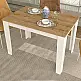 Τραπέζι Darlen Megapap χρώμα λευκό - sapphire oak 110x72x74εκ. Τραπέζι Darlen Megapap χρώμα λευκό - sapphire oak 110x72x74εκ.