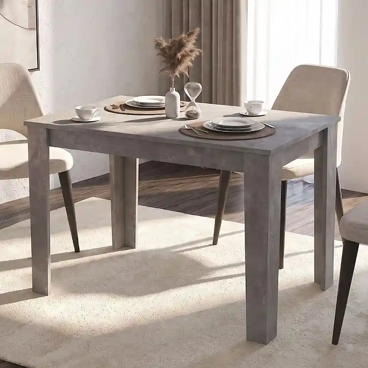 Τραπέζι Darlen Megapap χρώμα γκρι σκυροδέματος 110x72x74εκ. | GP042-0212,4