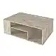 Τραπεζάκι σαλονιού Abdera Megapap χρώμα travertine 110x60x42εκ. | GP042-0240,5