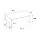 Τραπεζάκι σαλονιού Regnar Megapap χρώμα rebab 100,6x55x31,8εκ. - GP042-0251,1 Τραπεζάκι σαλονιού Regnar Megapap χρώμα rebab 100,6x55x31,8εκ. - GP042-0251,1