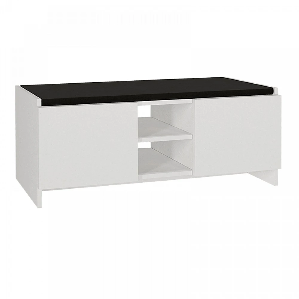 Παπουτσοθήκη Verly Megapap χρώμα λευκό 110x33,2x43εκ. Παπουτσοθήκη Verly Megapap χρώμα λευκό 110x33,2x43εκ.