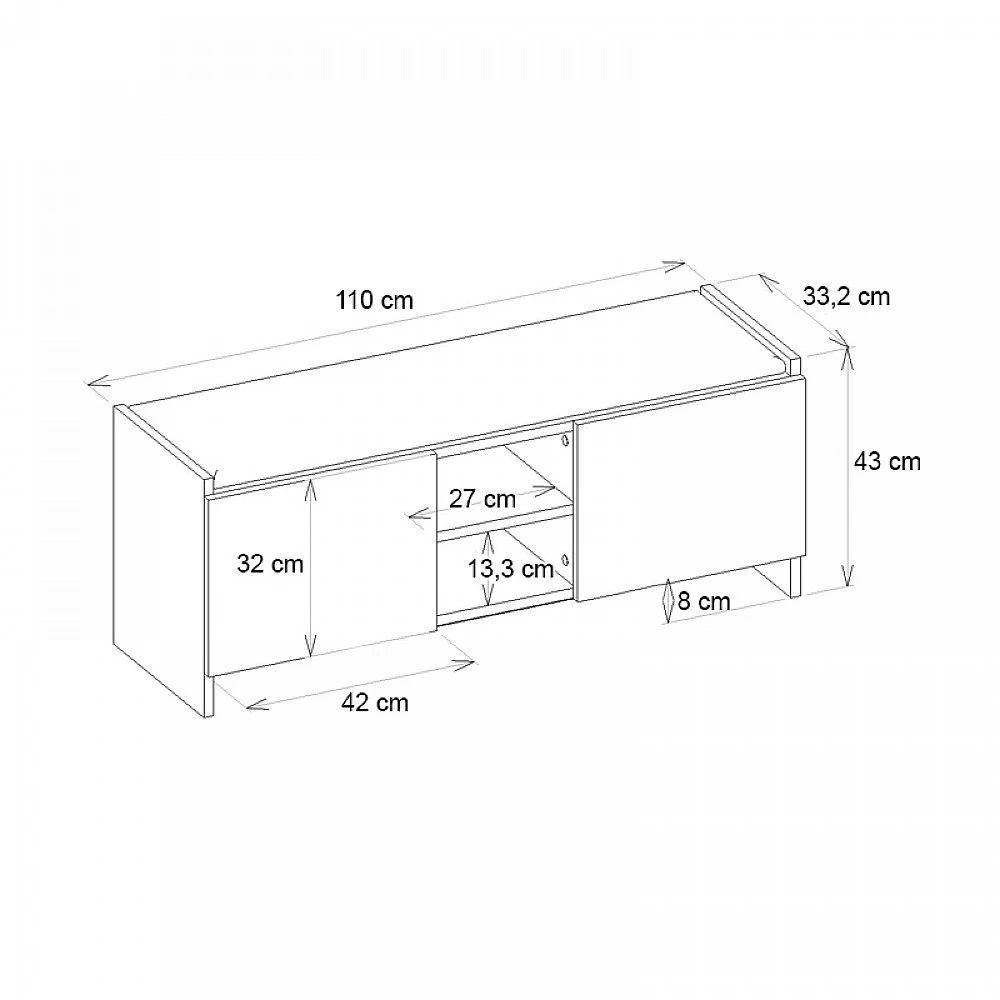 Παπουτσοθήκη Verly Megapap χρώμα λευκό 110x33,2x43εκ. Παπουτσοθήκη Verly Megapap χρώμα λευκό 110x33,2x43εκ.