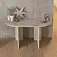 Κονσόλα Cortado Megapap χρώμα travertine 120x35x75εκ. | GP042-0259,3