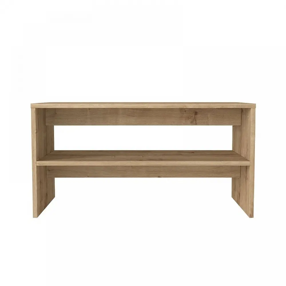 Τραπεζάκι σαλονιού Eleva Megapap χρώμα sapphire oak 90x44,6x46,4εκ. - GP042-0264,1