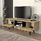 Έπιπλο τηλεόρασης Gemma Megapap χρώμα sepet oak 150x35x46,7εκ. Έπιπλο τηλεόρασης Gemma Megapap χρώμα sepet oak 150x35x46,7εκ.