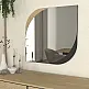 Καθρέπτης τοίχου Lava Μegapap χρώμα rota oak - ανθρακί 70x2,2x70εκ. - GP042-0293,1