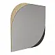 Καθρέπτης τοίχου Lava Μegapap χρώμα rota oak - ανθρακί 70x2,2x70εκ. - GP042-0293,1