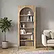 Βιβλιοθήκη Voila Megapap χρώμα sepet oak 74x35x180εκ. | GP042-0314,2